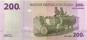 Kongo / Congo P.099b 200 Francs 2013 (1) 