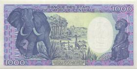 VR Kongo / Congo Republic P.10c 1000 Francs 1991 (1) 