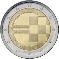 Kroatien 2 Euro 2023 Euro-Einführung in Coincard 