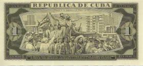 Kuba / Cuba P.102as 1 Peso 1969 Specimen (1) 