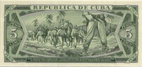 Kuba / Cuba P.103b 5 Pesos 1972 (1) 