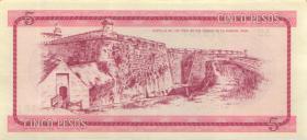 Kuba / Cuba P.FX03 5 Pesos (1985) Exchange Certificate Serie A (2) 