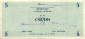 Kuba / Cuba P.FX13 5 Peso Exchange Certificate Serie C (2+) 