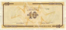 Kuba / Cuba P.FX35 10 Pesos Exchange Certificate (2+) 