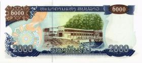 Laos P.33b 2000 Kip 2003 (1) 