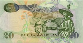 Lesotho P.16a 20 Maloti 1994 (1) 