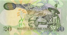 Lesotho P.16d 20 Maloti 2005 (1) 