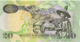 Lesotho P.16f 20 Maloti 2007 (1) 