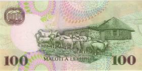 Lesotho P.19c 100 Maloti 2006 (1) 