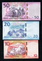 Lesotho P.26/28 10 - 50 Maloti 2021 (1) 