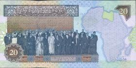 Libyen / Libya P.67a 20 Dinars 1999 (1) 