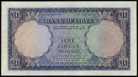 Libyen / Libya P.25 1 Libyan Pound L. 1963 (2) 