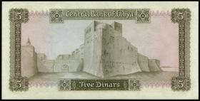 Libyen / Libya P.36b 5 Dinars (1971) (1) 