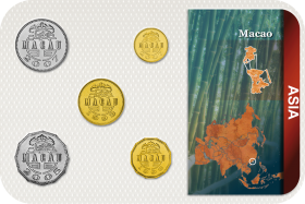 Kursmünzensatz Macau 