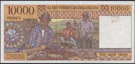 Madagaskar P.79a 10000 Francs (1995) (1) 
