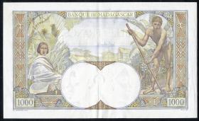 Madagaskar P.41 1000 Francs 1933 (2) 