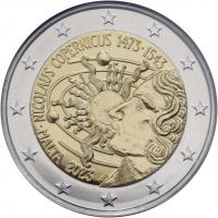 Malta 2 Euro 2023 Kopernikus in Coincard 