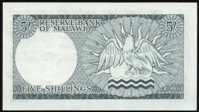 Malawi P.01A 5 Shillings 1964 (1) 