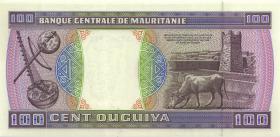 Mauretanien / Mauritania P.04i 100 Ouguiya 1999 (1) 