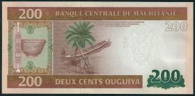 Mauretanien / Mauritania P.17 200 Ouguiya 2013 (1) 
