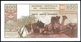 Mauretanien / Mauritania P.02 200 Ouguiya 1973 (1) 