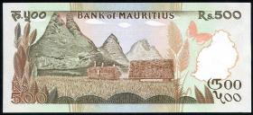 Mauritius P.40a 500 Rupien (1988) (1/1-) 