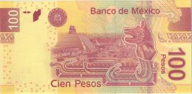 Mexiko / Mexico P.124bj  100 Pesos 2019 BJ replacement (1) 