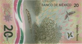 Mexiko / Mexico P.132 20 Pesos 2021 Polymer (1) U.2 