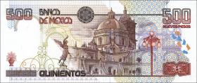 Mexiko / Mexico P.104 500 Nuevos Pesos 1992 (1) 