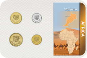 Kursmünzensatz Marokko 