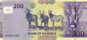 Namibia P.15c 200 Namibia Dollars 2018 (1) 