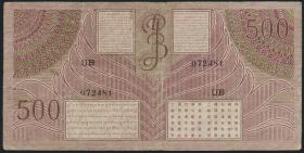 Ndl. Indien / Netherlands Indies P.095 500 Gulden 1946 (3-) 