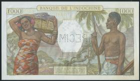 Neu Kaledonien / New Caledonia P.43s 1000 Francs (1940-65) (1) 