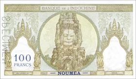 Neu Kaledonien / New Caledonia P.42s 100 Francs (1937-1967) (1) 