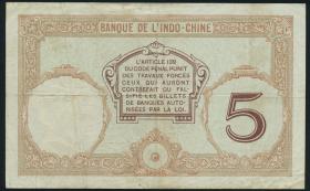 Neue Hebriden / New Hebrides P.04b 5 Francs (1941) (3) 