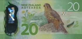 Neuseeland / New Zealand P.193 20 Dollars 20(16) Polymer (1) 