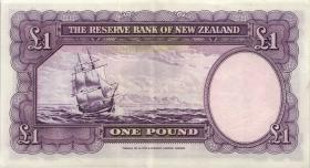 Neuseeland / New Zealand P.159d 1 Pound (1940-67) (2) 