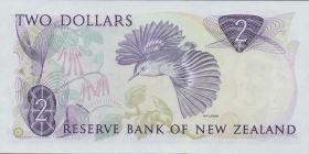 Neuseeland / New Zealand P.170a 2 Dollars (1981-85) (1) 