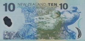 Neuseeland / New Zealand P.186b 10 Dollars (20)07 Polymer (1) 