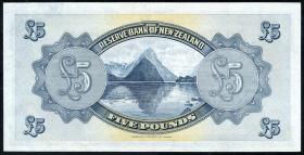 Neuseeland / New Zealand P.156 5 Pounds 1934 (2+) 