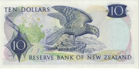 Neuseeland / New Zealand P.166b 10 Dollars (1968-75) (1) 
