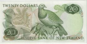 Neuseeland / New Zealand P.167d 20 Dollars (1977-81) * replacement (1) 
