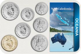 Kursmünzensatz Neu Kaledonien 