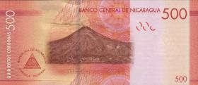 Nicaragua P.214 500 Cordobas 2014 (1) 