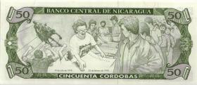 Nicaragua P.177b 50 Cordobas (1990-91) (1) 