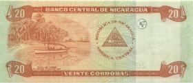Nicaragua P.197 20 Cordobas 2006 (1) 