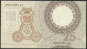 Niederlande / Netherlands P.087 25 Gulden 1955 (1/1-) 