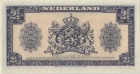 Niederlande / Netherlands P.071 2,50 Gulden 1945 (1) 