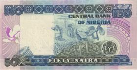 Nigeria P.27c 50 Naira (o.J.) (1) 
