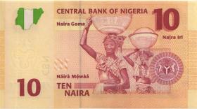 Nigeria P.33c 10 Naira 2008 (1) 